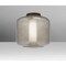 Besa Lighting Niles 10 Ceiling, Smoke Bubble/Opal, Bronze, 1x60W Incandescent NILES10SOC-BR - alternate 1